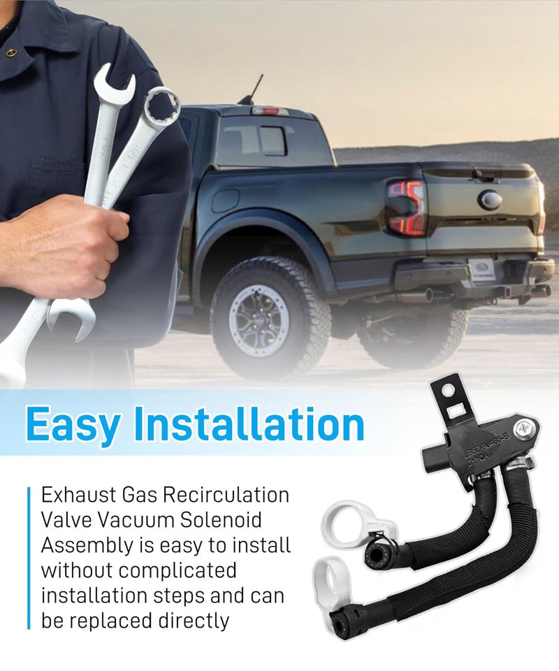 Maigoo LB5Z-9J433-B EGR Exhaust Gas Recirculation Pressure Feedback Sensor Assembly Fits for Ford Ranger 2020-2024 Bronco 2021-2024 Explorer 2020-2024,Replace LB5E-9J433-AC LB5Z-9J433-A - Image 5